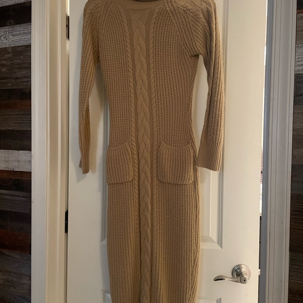 Fashionnova fitted sweater dress